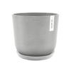 ECOPOTS Осло Экогоршки И РАСТЕНИЯ (4. Белый Серый, Средний (8) Горшок)