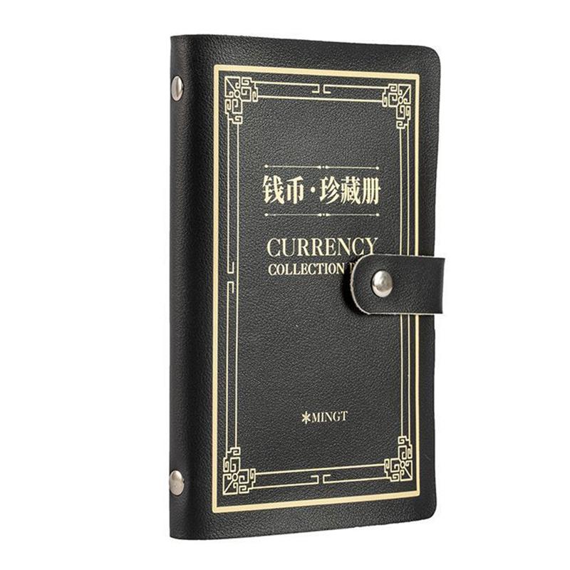 50pcs Large Capacity Banknote Collection Book For Collecting Paper Money