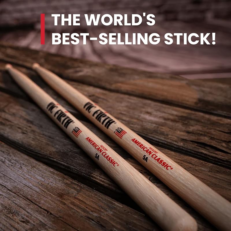 VIC FIRTH АМЕРИКАНСКАЯ КЛАССИКА (Гикори) Барабанные палочки VIC-5A