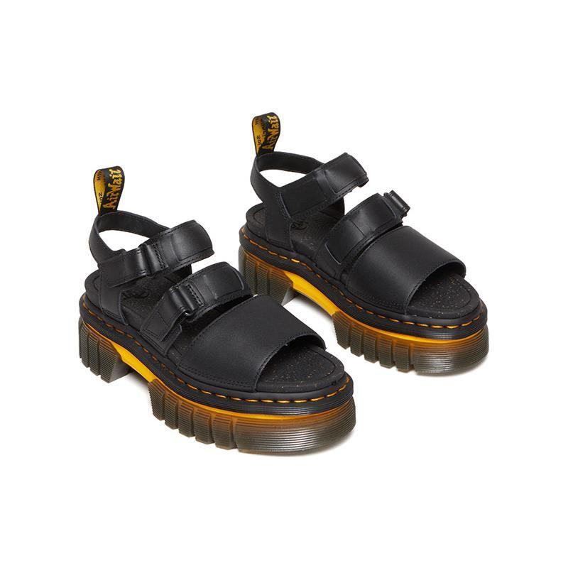 Сандалии Dr Martens Ricki на 3 ремешка Унисекс Черные 30579001
