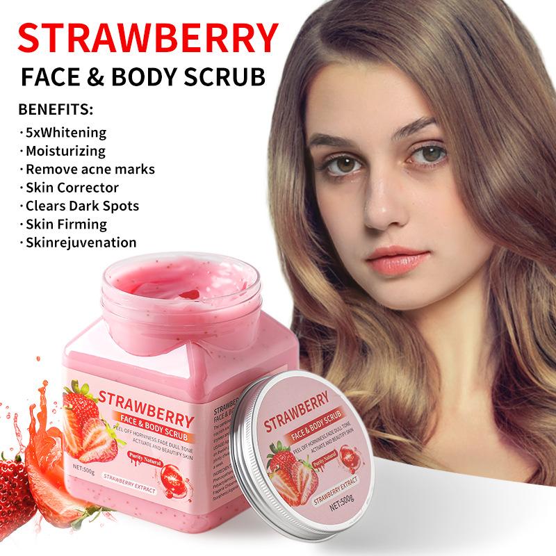 Скраб для тела Exfoliator 500 г Глубоко очищающий кофейный скраб Большая бутылка Удаление мурашек