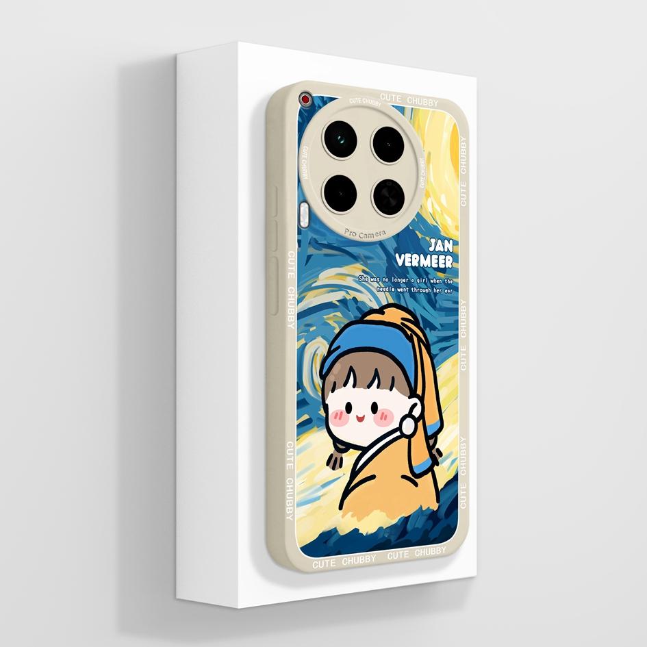 Задняя крышка для Tecno Camon 30 20 Pova 6 5 Pro Pop 8 Spark 20 Модный чехол с рисунком граффити Защитная пленка для экрана Жидкий силиконовый чехол для телефона для Tecno Shell