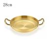 Stainless Steel Frying Pan Thickened BBQ Plate Durable Salad Bowl  Ramen