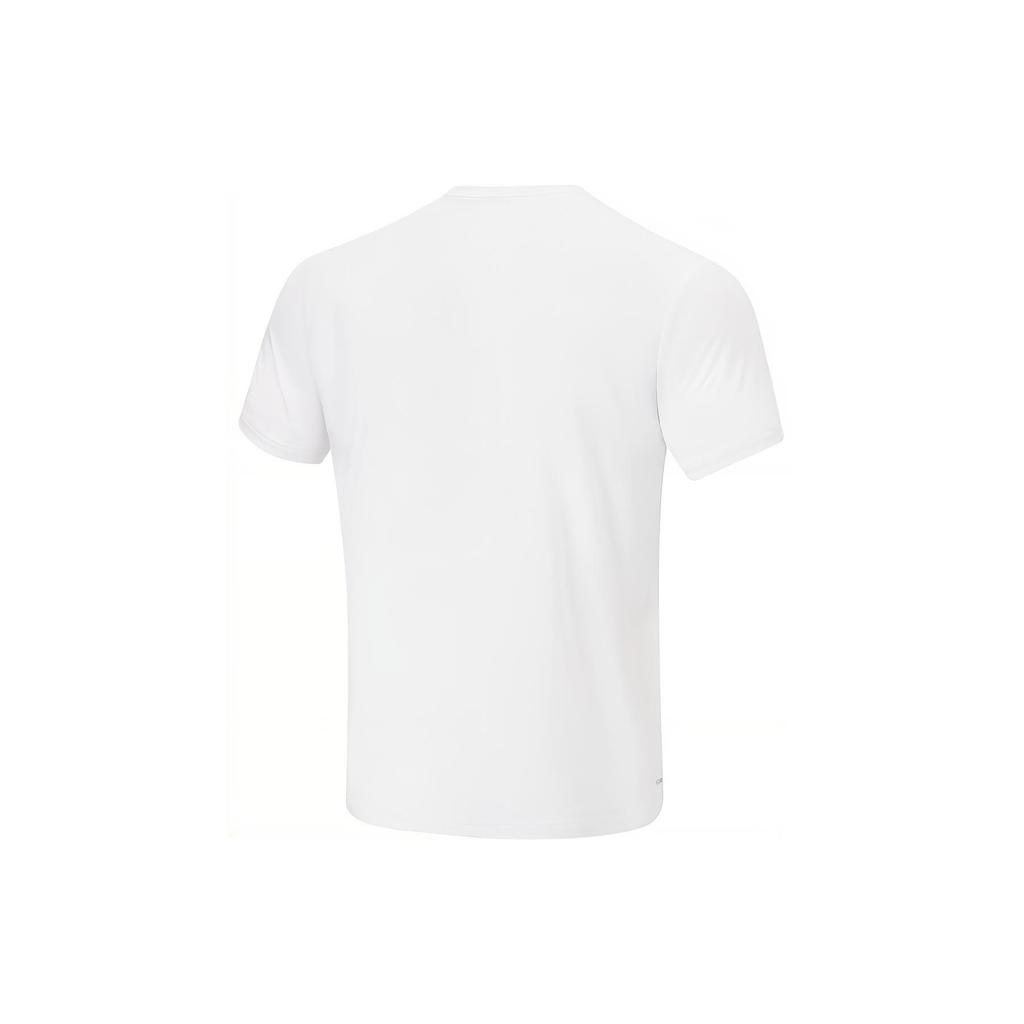 Li-Ning Classic Plain Short Sleeve T-shirt 'White' Men's ATST577-2