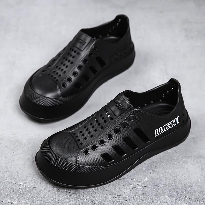 2024 Мужская и женская дышащая обувь, новые лоферы, универсальная модная пляжная обувь, уличная обувь