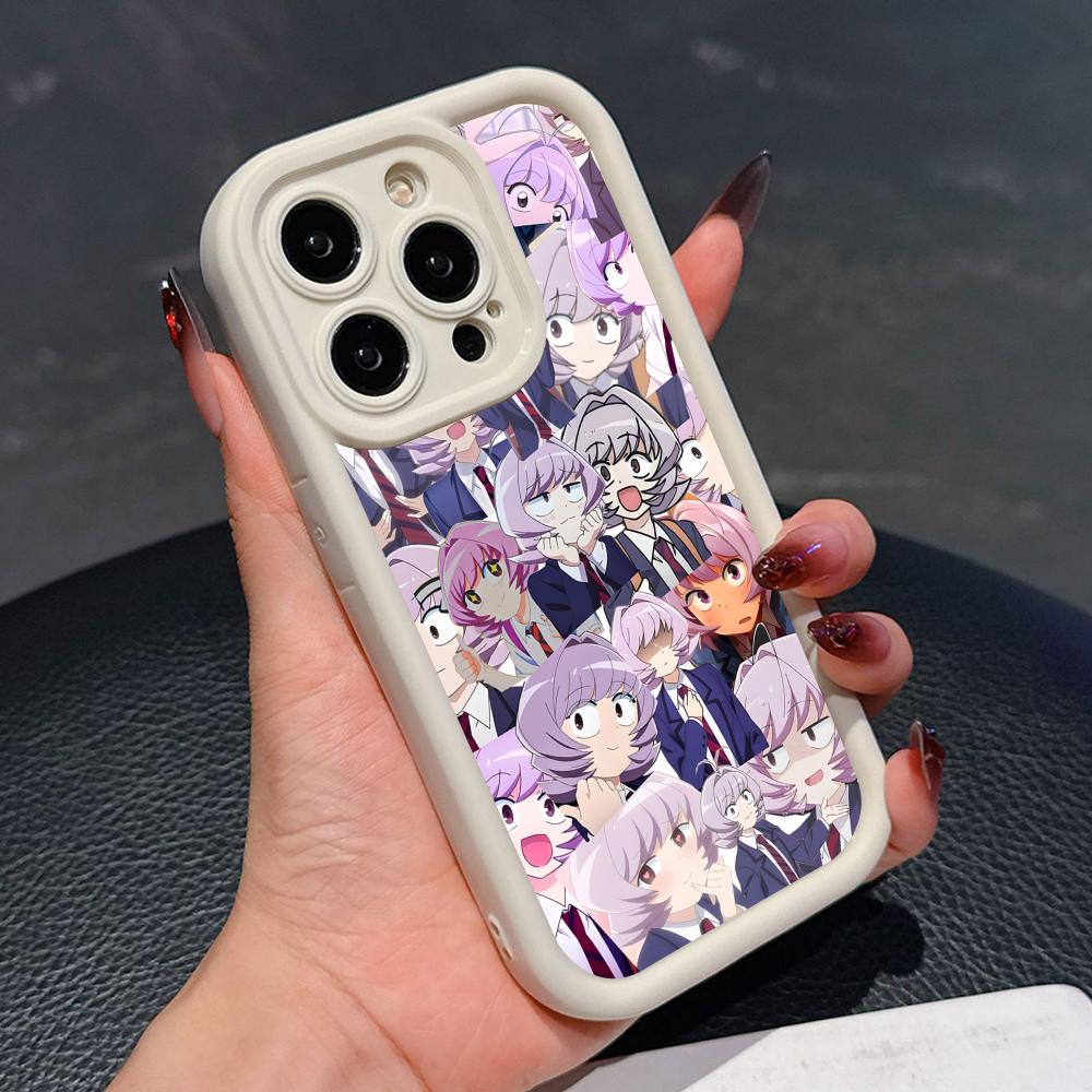 Аниме Наджими Осана Чехол для мобильного телефона для iPhone 17 16 15 14 13 12 11 Air Pro Max Plus Утолщенный ТПУ Цветной Чехол Роскошный Красивый