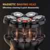 7D Бритвы для лысых мужчин – Водонепроницаемая электрическая бритва с гибкими лезвиями, гладкое бритье, беспроводная, перезаряжаемая и с длительным временем работы от аккумулятора, LED-дисплей,