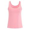 Summer Plus Size Casual Modal Women Camisole with Chest Pad Female Loose Bottoming Sleeveless Vest Tank Top