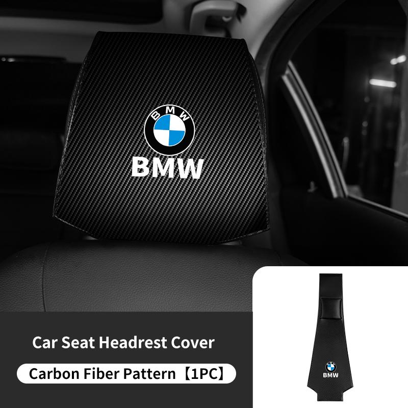 1/2pcs Car Seat Universal Headrest Pillow Anti-dirty Protector Cover For BMW E30 E34 E36 E39 E46 E52 E53 E60 E61 E62 E70 E71 E83