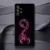 Cool insect Scorpion Phone Case For Samsung Galaxy A13,A21s,A22,A31,A32,A52,A53,A71,A80,A91 Soft Black Phone Cover