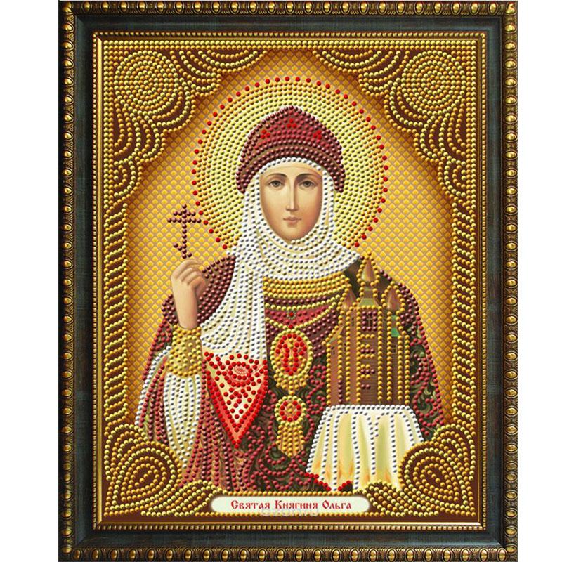 5D Алмазная картина Дева Мария Религиозная Алмазная вышивка крестом Вышивка Домашний декор Картина