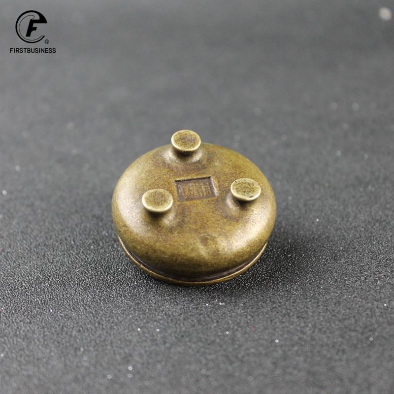 Ретро медные курильницы Портативный бронзовый кадило Буддизм Держатель для благовоний Домашний Чайный домик Йога-студия Медная курильница Домашний декор