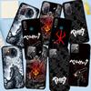 Чехол для телефона Samsung Galaxy S24 S23 iPhone 15 14 Xiaomi Redmi Note 13 12 11 8 10 9 Pro S22 S20 FE Max X XR OPPO A15 Huawei Berserk Guts аниме-чехол
