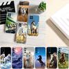 CJ53 Fine Horse Soft Shell Transparent Phone Case for Motorola Moto Edge 20 30 40 50 S30 Fusion Ultra Pro Neo Lite + G200 G23