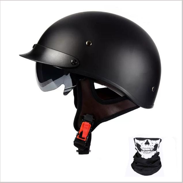 Сертифицированный 3C полушлем, винтажный мотоциклетный шлем, мотоциклетный шлем Harley, ковшовый шлем для электромобиля