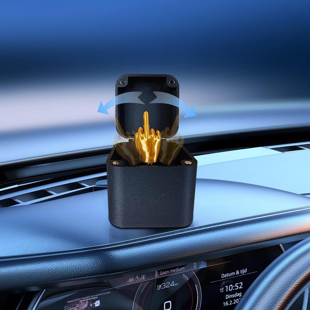 1 шт. Рождественский интересный розыгрыш, подарок на средний палец в коробке, рождественская коробка, забавные креативные подарки, украшение для офисного стола, украшение для дома