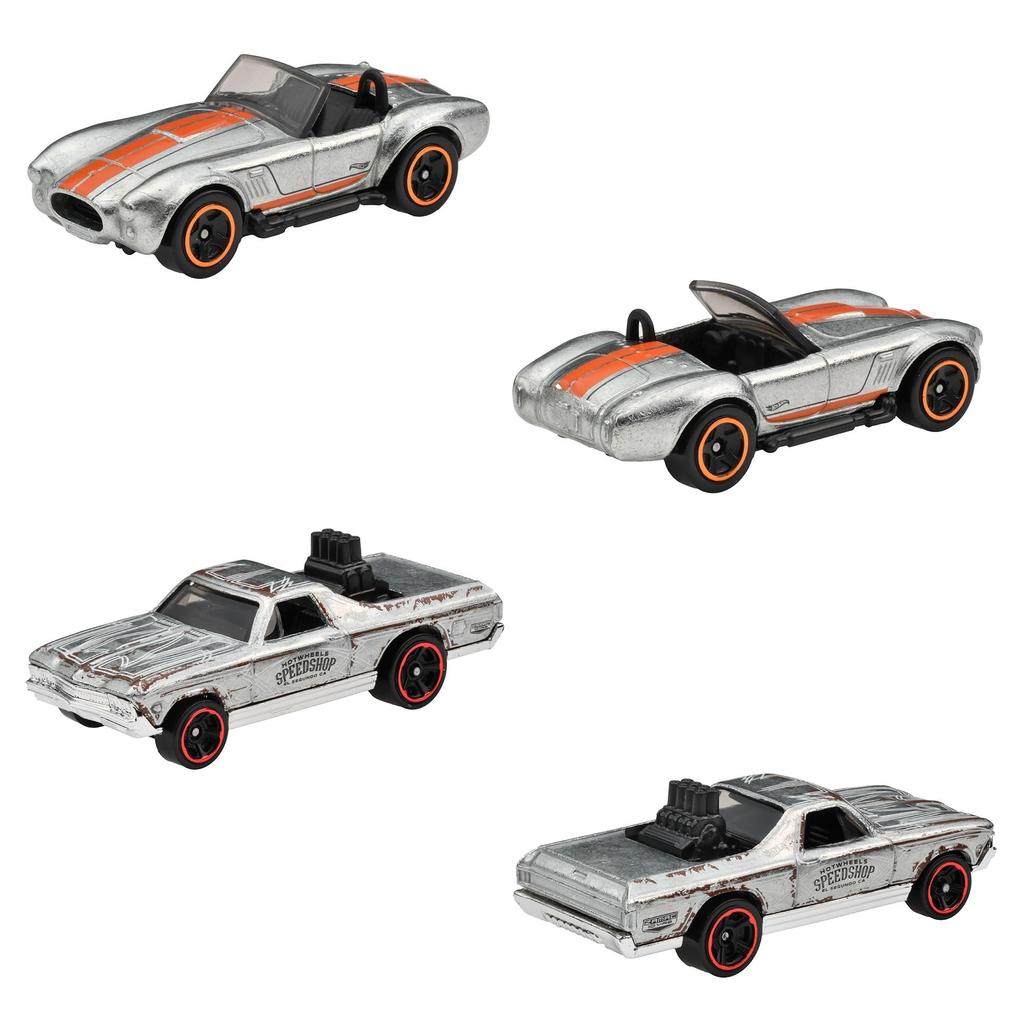 MATTEL Hot Wheels Zamak Multi Pack Mini Years Old and HLK52 [6 Cars] [3 Over]