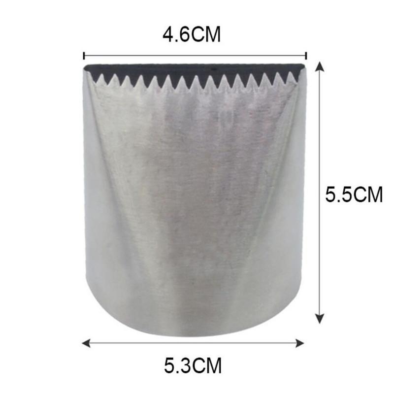 1/3/5/6Pcs Stainless Steel Cake Icing Piping Nozzle Basket Weave Pastry Tips Cake Cream Cupcake Sugar Craft Decorating Tools