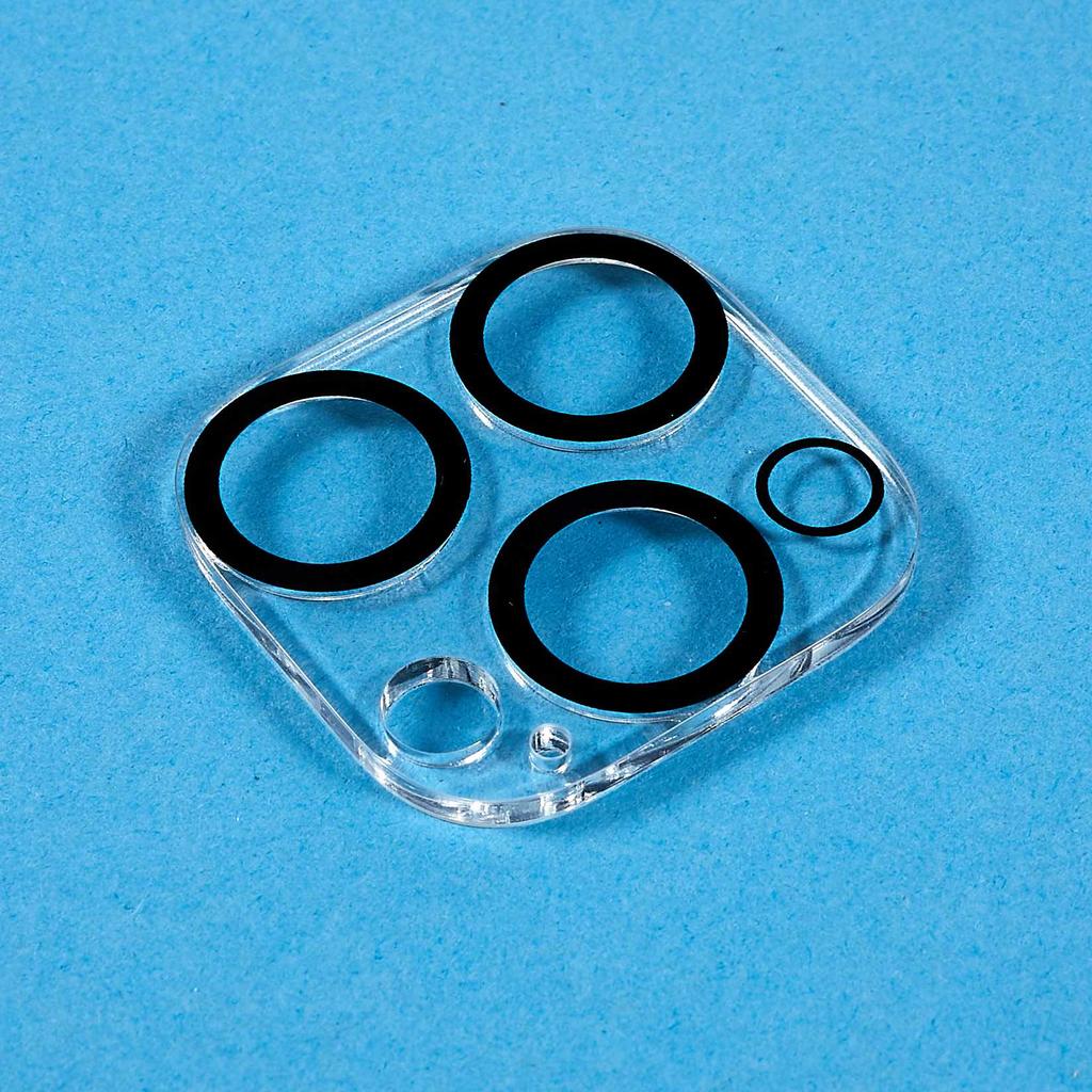 Защитное стекло для камеры iPhone 15 Pro/15 Pro Max Сверхпрозрачная пленка для объектива телефона