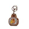 TV Style Capybara Luminous Keychain Tea Cup Shower Cute Animal Keychain  Bag Decor