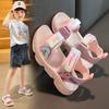 Girls Sandals Summer New Kids Cartoon Beach Sandals Soft Sole Non Slip Medium Big Kids Girls Shoes