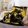 Мотокросс Современный ретро мотоцикл Мягкий фланелевый плед для кровати спальни дивана пикника, плед для укрытия на открытом воздухе Отдых Подарок