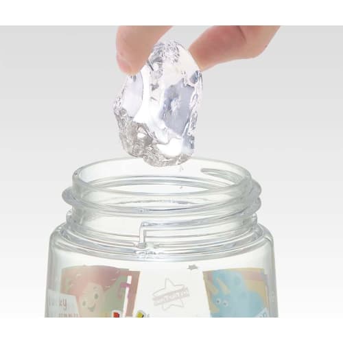 Skater Water Bottle 480ml Disney Toy Story 23 Clear Bottle with Straw for Children PDSH5-A