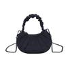 New Heritage Fabric Cloud Bag, Handbag, Shoulder Bag, Crossbody Bag Women's Black F13W328163FNV