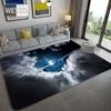 Fashion Airplane 3D Carpet For Home Living Room Soft Flannel Carpet Bed Room Rug Entrance Doormat Boy's Bedroom Rug Children