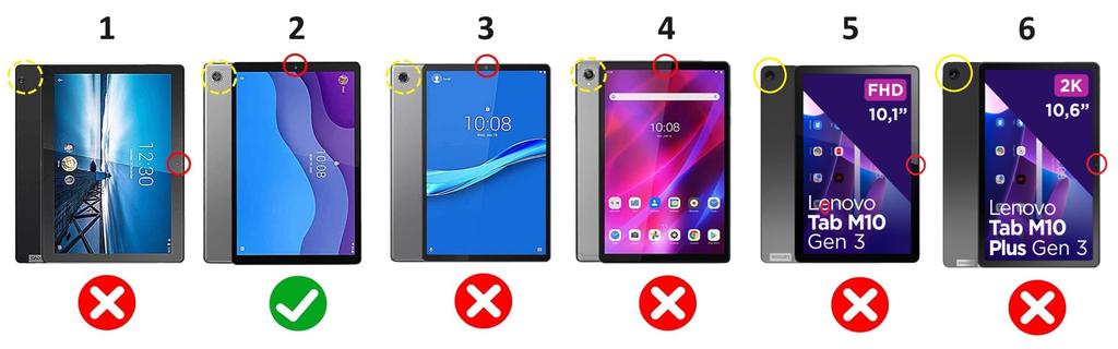 Case for Lenovo Tab M10 HD 2 GEN 10.1 TB-X306 F/L/X