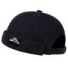 Landlord Stitching Embroidered Label Range Mountain Men Caps Painter Cap Painter Cap Spring And Autumn Melon Skin Hats