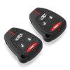 Силиконовый чехол для автомобильного ключа для Jeep Wrangler Compass Patriot Liberty Chrysler 300 PT Dodge JCUV Caliber Nitro Аксессуары