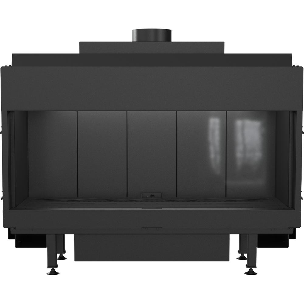 Gas Fireplace KRATKI LEO 100 front facing propane butane FI 100/150 9,5 kW