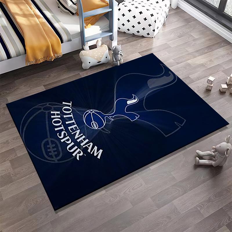 Tottenham Hotspur Football Carpet for Passionate Fans Suitable for use as an anti-slip game mat for living room and bedroom sofas