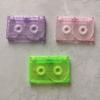 1Pc Cassette Tape Transparent Storage Box Audio Magnetic Recording Blank Tape Case Dustproof Box
