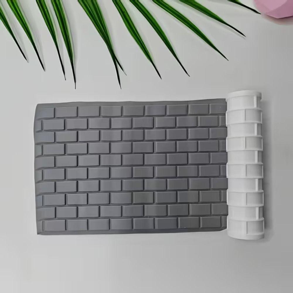 Brick Texture Clay Texture Roller Plastic Craft Rolling Tool Pottery Texture Roller Pottery Making