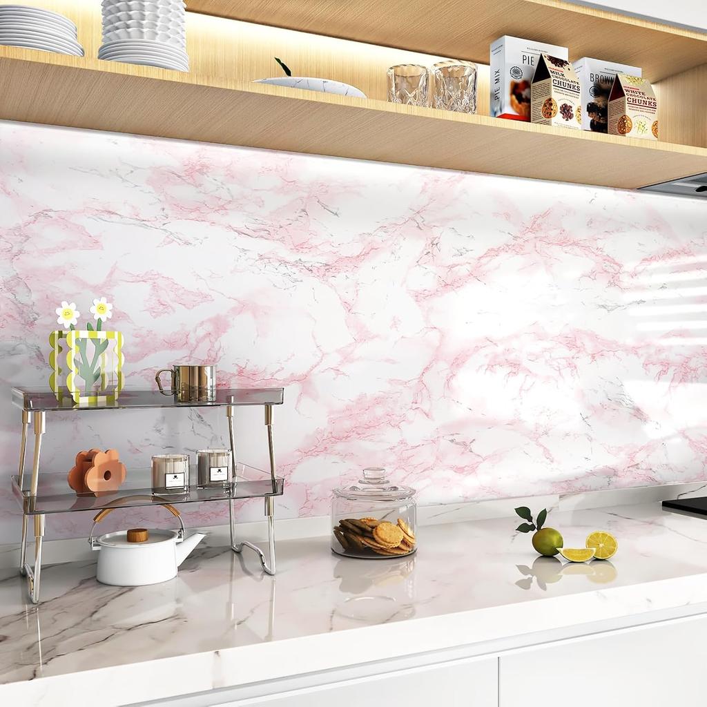 Водонепроницаемые обои из ПВХ с перламутровой пленкой для комнаты, самоклеящиеся, белые/черные, для шкафа, кухни, глянцевые, наклейки на мебель, на стену