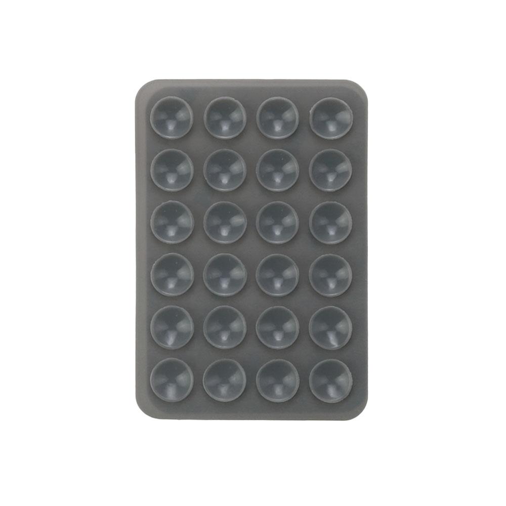 Силиконовый чехол для мобильного телефона с квадратной присоской для крепления на автомобиль, универсальный нескользящий чехол для телефона с присоской