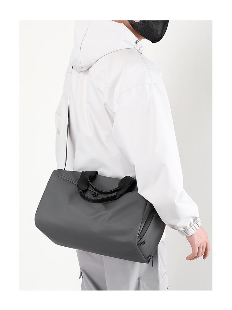 Мужская повседневная сумка кроссбоди для спортзала: Большая вместимость с сухим/влажным разделением для путешествий