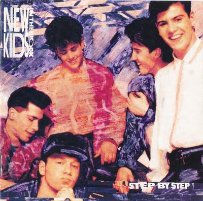 CD NEW KIDS ON THE BLOCK STEP BY STEP CSCS5200 CBS SONY 1990 Япония Поп Б/У