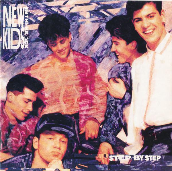 CD NEW KIDS ON THE BLOCK STEP BY STEP CSCS5200 CBS SONY 1990 Япония Поп Б/У