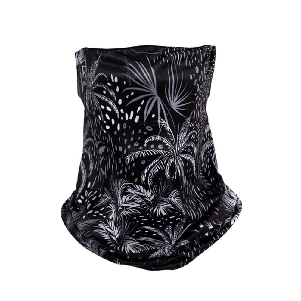 Breathable lce Silk Bandana Hanging Ear Face Cover Scarf Neck Protection Cycling Balaclava  Summer