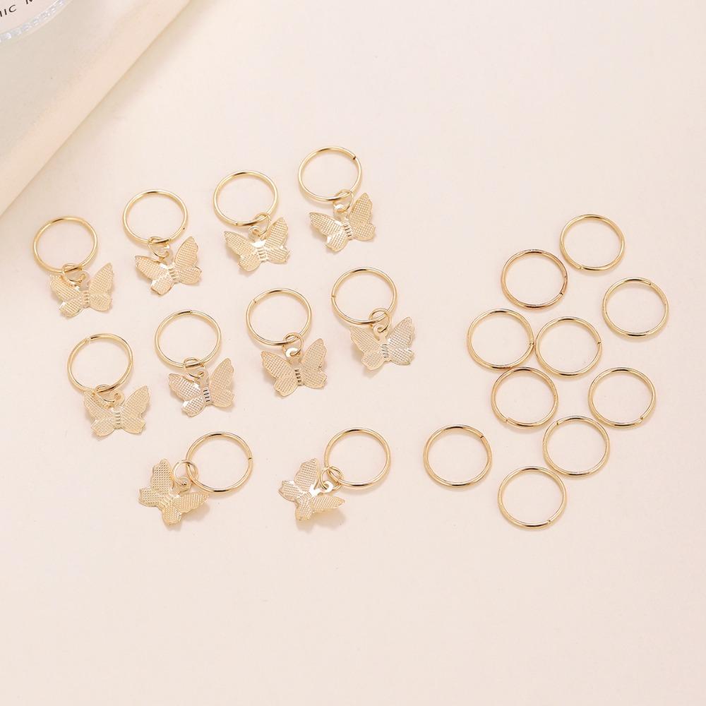 Alloy Pendant Hair Loop Dirty Braid Hair Clip Hair Braiding Metal Cuffs Decoration