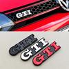 Golf 3 4 MK3 MK4 2026 Hot For VW VOLKSWAGEN 3D Metal Logo GTI Car Front Grille Badge Emblem For Volkswagen Polo Typ 9N3 6R AW Go