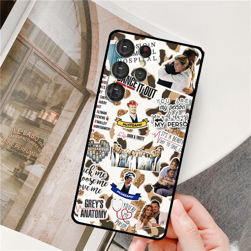 Чехол Greys Anatomy для Samsung Galaxy S23 S21 S22 Ultra Note 20 S8 S9 S10 Note 10 Plus S20 FE Чехол для телефона
