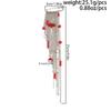 Multi-Layer Crystal Seed Bead Exaggerated Brooch Love Heart Design Suit Pin Pendant New Chain Pin