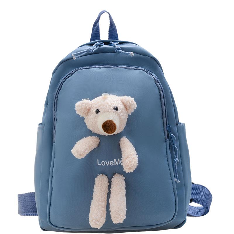 Интернет знаменитости горячая распродажа сращивание медведь детский рюкзак новый детский забавный милый рюкзак мужская и женская мода мультфильм ручная сумка