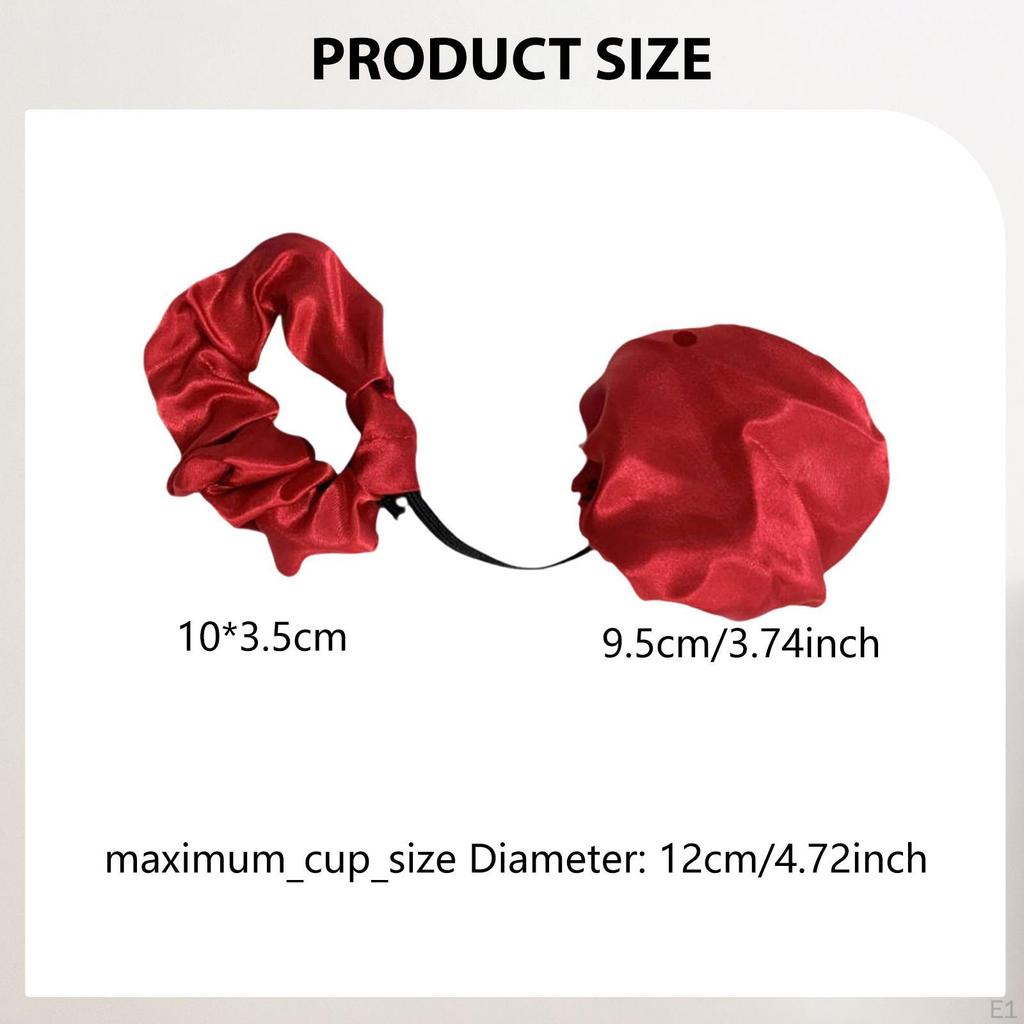 Drink Cover Scrunchie Cover, Anti Stylish Beverage Drinks Spiking Protector for Beach