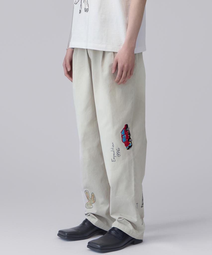 Honguseong Field Expedition Chino Trousers_Ivory