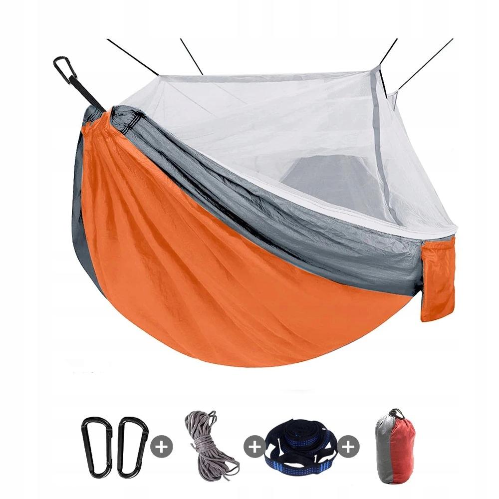 Camping Hammock 250Kg Garden With Mosquito Net Double 260X140Cm Resistant